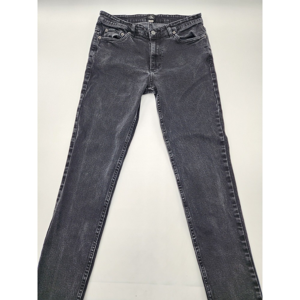 Calvin Klein Vintage Black Jeans 28 X 32 1990s Style 41Z‎ A742